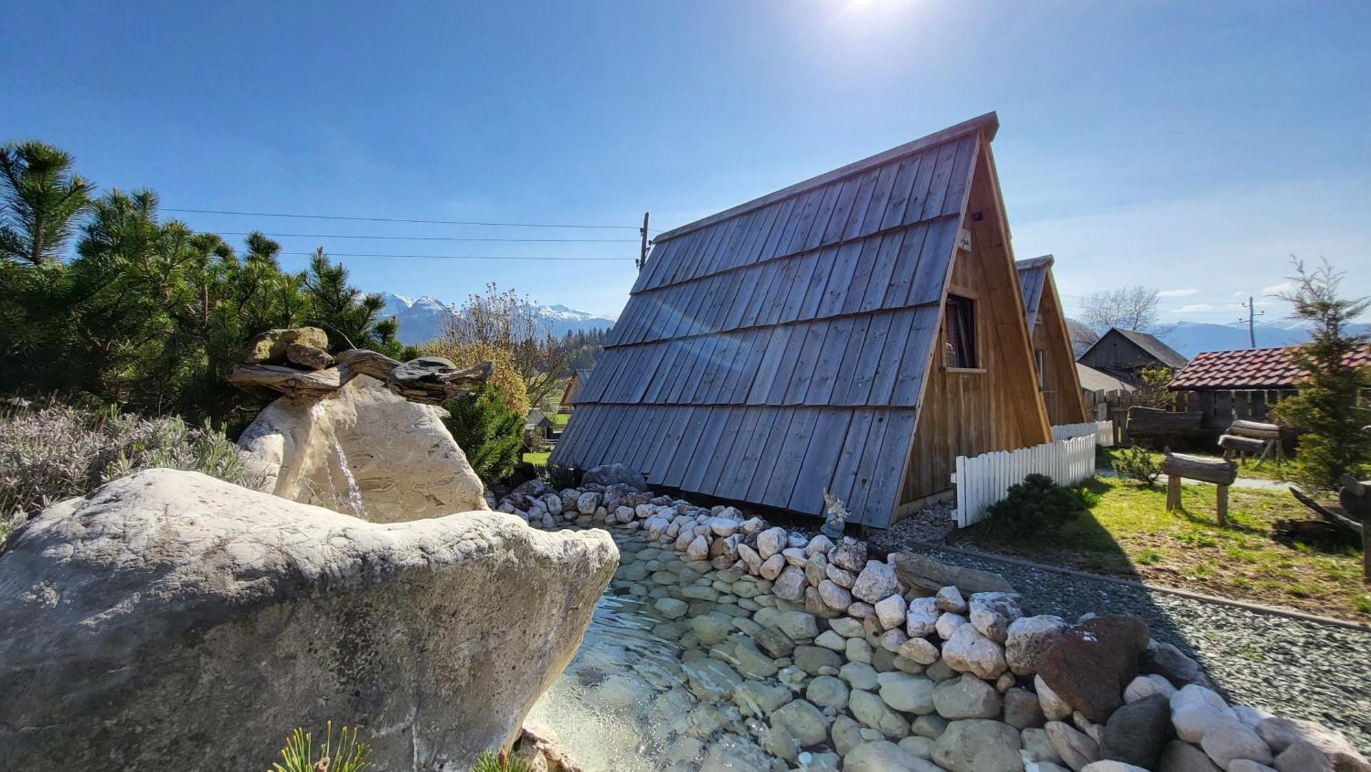 בוהין Garden Eco Houses Cebelica מראה חיצוני תמונה